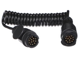 Cable espiral de conexión para la clavija del enganche TRAILER CABLE 4, 13-13 pines, 3 m