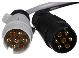 Adaptador de cable para la toma del enganche TRAILER CABLE 5, de 13 pines a 7 pines N+S, 35 cm