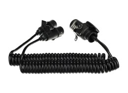 Adaptador espiral de conexión de 15 pines a 2×7 pines (S+N) TRAILER CABLE 9, 24V, 3,5m