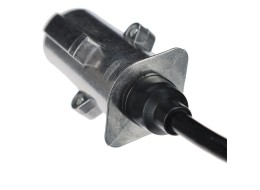 Cable espiral de conexión 7 pines tipo S TRAILER CABLE 12, enchufe metálico, 24V, 3,5m