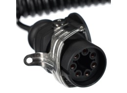 Cable en espiral de conexión EBS 7pin TRAILER CABLE 14, 24V, 3,5m