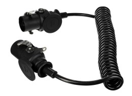 Cable en espiral de conexión EBS 7pin TRAILER CABLE 14, 24V, 3,5m