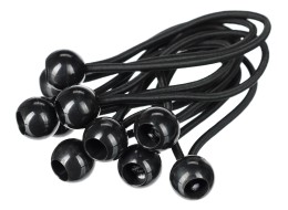 Juego de gomas de sujeción con bola CARGO CORD SET 3, 15 cm, 10 uds