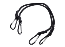 Correas de sujeción elásticas/gomas CARGO CORD CARABINER 50, 50 cm, 2 uds