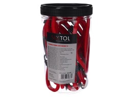 Juego de correas elásticas/gomas CARGO CORD SET BASIC 8, 8 uds