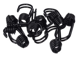Ganchos para correas de sujeción/gomas elásticas CARGO CORD, dobles, 10 unidades - repuesto
