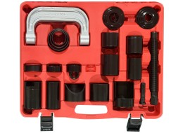 Juego de adaptadores para desmontaje de rótulas MECHANIC BALL JOINT 7, 21 piezas