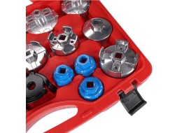 Juego para desmontar filtros de aceite MECHANIC OIL WRENCH 19, 19 piezas