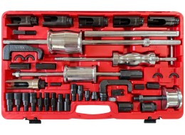 Juego para extracción de inyectores con martillo de retorno MECHANIC PULLER SET 2, 40 piezas