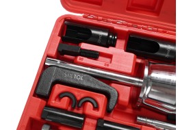 Juego para extracción de inyectores con martillo de retorno MECHANIC PULLER SET 2, 40 piezas