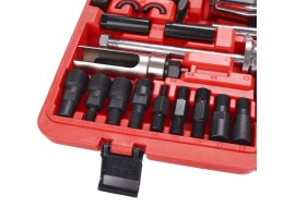 Juego para extracción de inyectores con martillo de retorno MECHANIC PULLER SET 2, 40 piezas