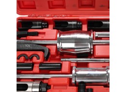 Juego para extracción de inyectores con martillo de retorno MECHANIC PULLER SET 2, 40 piezas