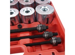 Juego para prensar y extraer rodamientos y casquillos MECHANIC PULLER SET 3, 27 piezas
