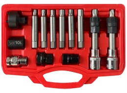 Juego para extracción de poleas MECHANIC PULLEY SET 1, 13 piezas