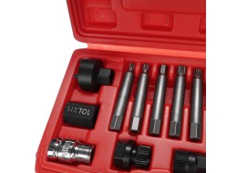 Juego para extracción de poleas MECHANIC PULLEY SET 1, 13 piezas