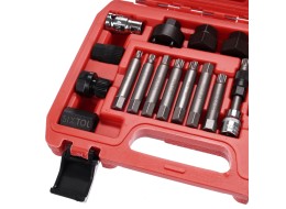 Juego para montaje y desmontaje de poleas de alternador MECHANIC PULLEY SET 2, 18 piezas