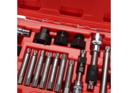 Juego para montaje y desmontaje de poleas de alternador MECHANIC PULLEY SET 2, 18 piezas