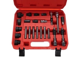 Juego para montaje y desmontaje de poleas del alternador MECHANIC PULLEY SET 3, 24 piezas