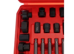 Juego para montaje y desmontaje de poleas del alternador MECHANIC PULLEY SET 4, 30 piezas