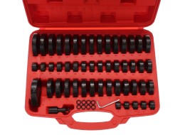 Juego para montaje de casquillos, rodamientos y retenes MECHANIC SEAL 1, 52 piezas