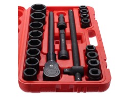 Juego de vasos con carraca MECHANIC WRENCH SET 2, de uso intensivo, 21 piezas