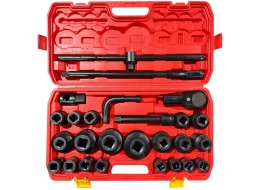 Juego de vasos MECHANIC WRENCH SET 3, de uso intensivo, 26 piezas