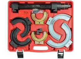 Juego de compresores de muelles de amortiguadores con horquillas intercambiables MECHANIC SPRING SET