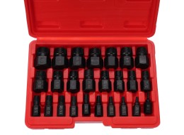 Juego de extractores para tornillos y tuercas dañados MECHANIC NUT REMOVER 2, 25 piezas