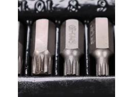Juego de puntas Torx en estuche metálico MECHANIC TORX SET 1, 40 piezas
