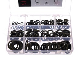 Juego de arandelas de sellado de NBR y acero MECHANIC RING SET 3, M6–M24, 180 piezas