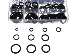 Juego de arandelas de sellado de NBR y acero MECHANIC RING SET 3, M6–M24, 180 piezas