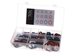 Juego de juntas hidráulicas con labio de goma MECHANIC RING SET 4, 245 uds