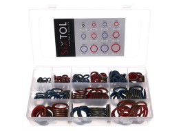 Juego de juntas hidráulicas con labio de goma MECHANIC RING SET 4, 245 uds