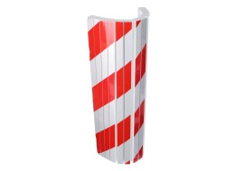 Protector de espuma autoadhesivo para columna de garaje CAR PARK GUARD POLE 1, 18x38x1,5 cm, 2 uds