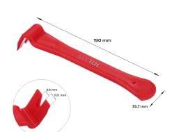 Palanca de desmontaje de un solo extremo para tapicería e interior MECHANIC TRIM ONE 4