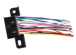 Conector OBD-II con 16 pines terminado en cables de interconexión de 10cm MECHANIC CABLE 25
