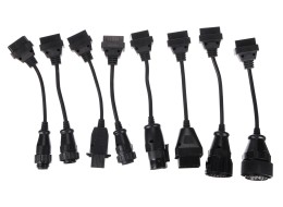 Juego completo de adaptadores OBD-II para camiones MECHANIC CABLE SET 2, 8 unidades