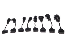 Juego completo de adaptadores OBD-II para camiones MECHANIC CABLE SET 2, 8 unidades