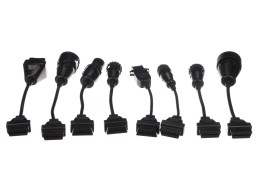Juego completo de adaptadores OBD-II para camiones MECHANIC CABLE SET 2, 8 unidades