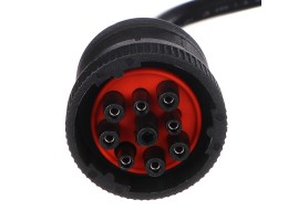 Adaptador OBD-II 9 pines J1939 para camiones Cummins MECHANIC CABLE 7
