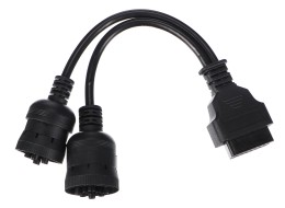 Adaptador OBD-II 9 pines J1939 y 6 pines J1708 MECHANIC CABLE 8