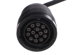 Adaptador OBD-II 14 pines para vehículos CAT Caterpillar MECHANIC CABLE 9
