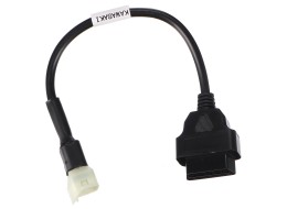 Adaptador OBD-II de 6 pines para moto Kawasaki MECHANIC CABLE 17