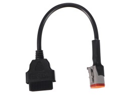 Reducción OBD-II de 6 pines para moto Harley-Davidson MECHANIC CABLE 21