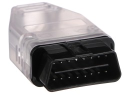 Conector OBD-II de 16 pines para montar su propio cable MECHANIC CABLE 30, transparente