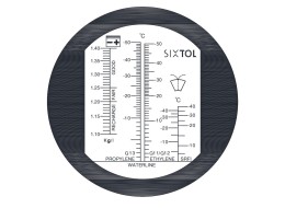 Refractómetro para medir los líquidos de funcionamiento del automóvil, SIXTOL