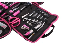 Set de herramientas HOME PINK 120 BAG