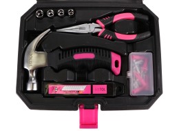 Juego de herramientas HOME PINK 66
