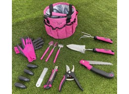 Juego de herramientas de jardín GARDEN PINK 10