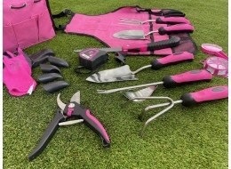 Juego de herramientas de jardín GARDEN PINK 12